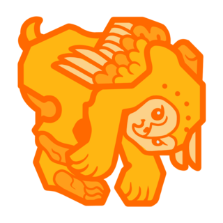 Owlbear pin