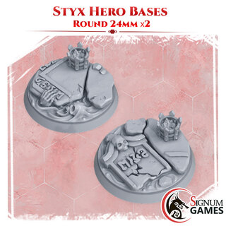 Styx Hero Bases 24mm х2 №2
