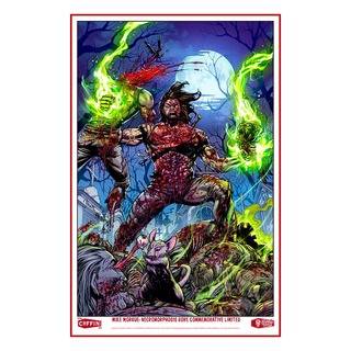 Mike Morgue: Necromorphosis - Gore Commemorative Limited 11x17" Print