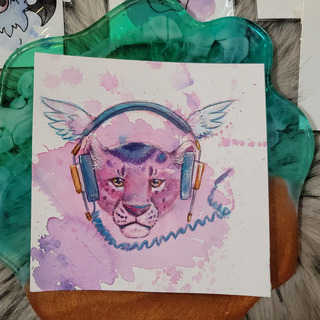 Original Painting Neon Demon Sitri