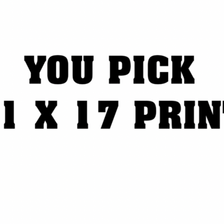 Store - 11x17 PRINT OF YOUR CHOICE