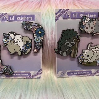 Lil' Stinkers - Complete Enamel Pin Set