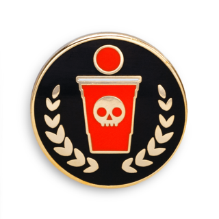 ENAMEL PIN: King of Pong