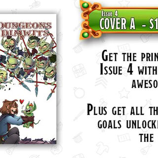 Dungeons & Dimwits - Issue 4 (Cover A)