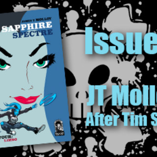 Sapphire Spectre Issue 4 JT Molloy Blue Homage