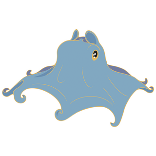 Mini Cephalopod Pin