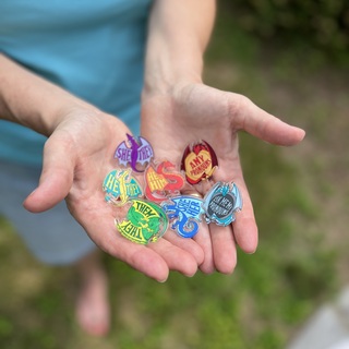 Dragon Pronoun pin of your choice