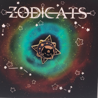 Zodicats mini pin