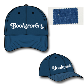 Booktrovert Hat - Washed Navy