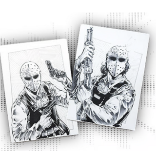 Hand Drawn/Inked Art from THE PEACEKEEPERS