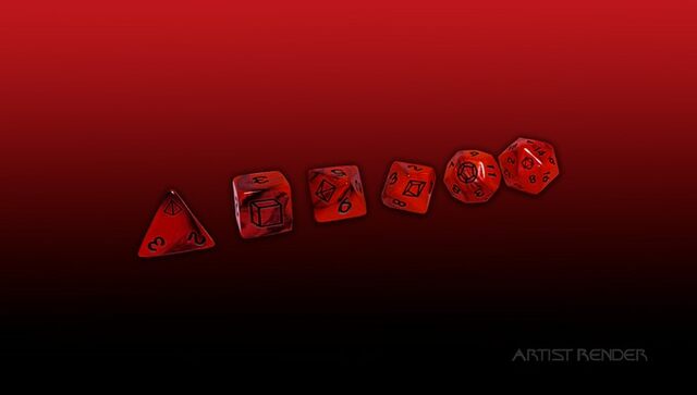 DIE RPG Dice Set - UFO Press