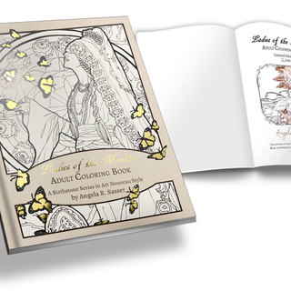 Birthstone Goddesses LIMITED EDITION Coloring Book