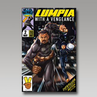 COVER VARIANT by Kris Tolentino - LUMPIA WITH A VENGEANCE: INTERLUDE #2 Comic Book LE 75