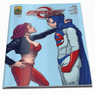 EPIC: Super Teenage Wasteland #5C (Kissing Lenticular Cover)