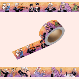 Abbacchio Washi Tape Roll