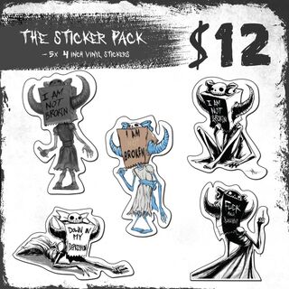 Sticker Pack (5 Stickers)