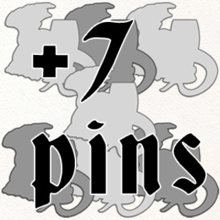 Seven pins - Pre Order