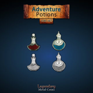 Adventure Potions Coin Set