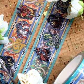 Washi Tape Dragons