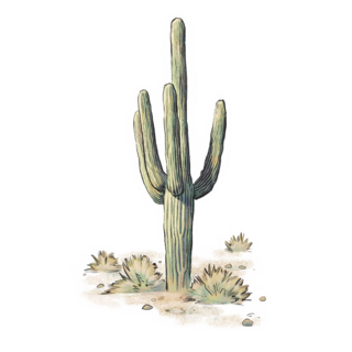 Sticker | Saguaro Cactus