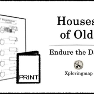 Endure The Dark - Houses of Old (Print & PDF)