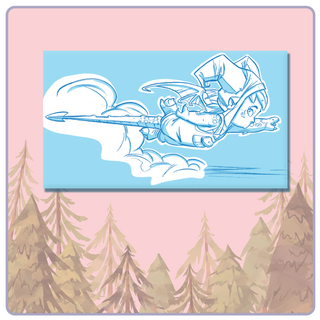 Limited Edition: Snatch Character Design Magnet