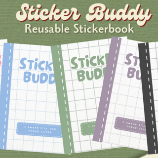 Sticker Buddy Reusable Stickerbooks