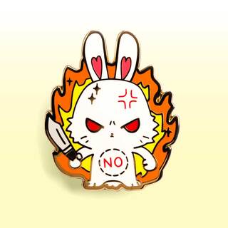 Enamel Pin NO Bunny