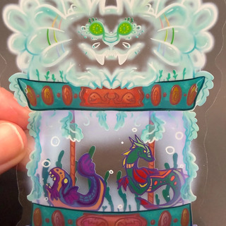 Sea monster carousel