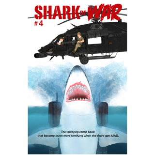 Shark of War #4 Jaws Cover