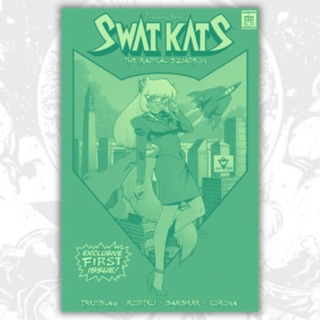 Swat Kats #1 | cover by Corin Howell (Glow In The Dark)