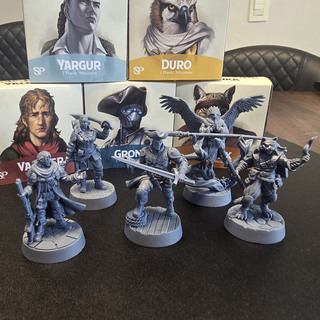 Physical Plastic Miniature Set