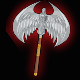 Enamel Pin - Angel Axe