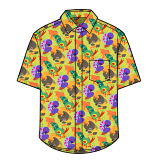 Bug Friends Button-up Shirt
