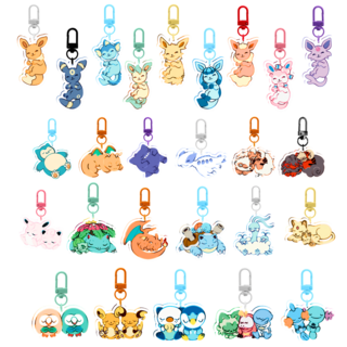 ✶ Sleepy Arcylic Keychain