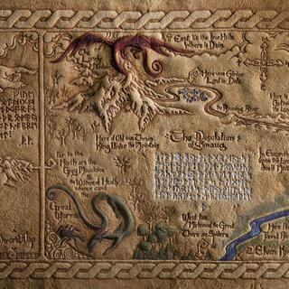 Map to the Lonely Mountain