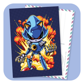 Postcard - Long Time No See Sonic Postcard