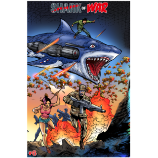 Shark of War #6 X-Men Cover