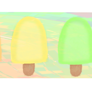 Pastel Rainbow Popsicle Washi
