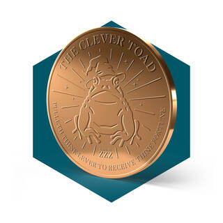 Clever Toad Collectible Coin