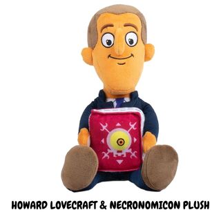 Howard Lovecraft & Necronomicon Plush