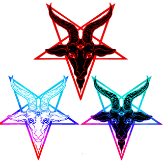 Baphomet All (3) Pins