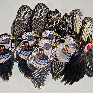 Random Seconds Pin - Visionary Vultures 2