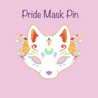 Pride Mask Pin