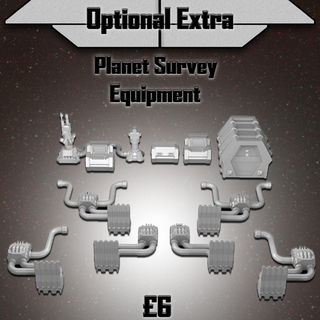 Sci-fi Planet Survey Equipment