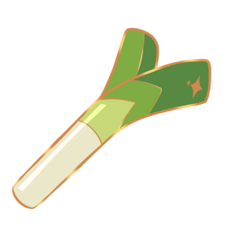 Leek Mini Pin [PREORDER STORE]