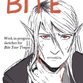 Bite Your Tongue Sketch Zine
