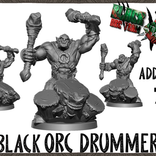 BLACK ORC DRUMMER
