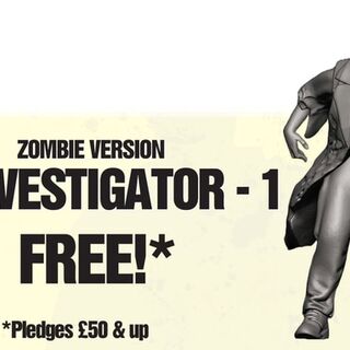 28mm - The Investigator 1 - Zombie