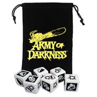 Set of Army of Darkness Dice & Bag